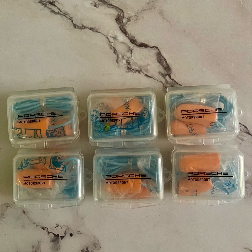 Porsche Design Earplugs sets of 6